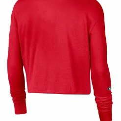 Women's Nike Red Georgia Bulldogs 2-Hit Cropped Long Sleeve T-Shirt 7 Women's Nike Red Georgia Bulldogs 2-Hit Cropped Long Sleeve T-Shirt -Nike Sales DSCO1136760371 2910 ALT3