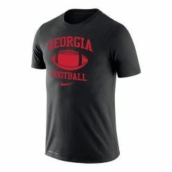 Nike Men's Black Georgia Bulldogs Big & Tall Football Legend Performance T-Shirt -Nike Sales DSCO1136768901 1007 ALT2
