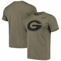 Nike Men's Olive Georgia Bulldogs Tonal Logo Legend Performance T-Shirt