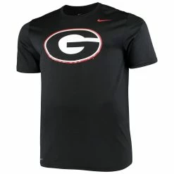 Nike Men's Black Georgia Bulldogs Big & Tall Legend Primary Logo Performance T-Shirt -Nike Sales DSCO1136791765 1007 ALT2