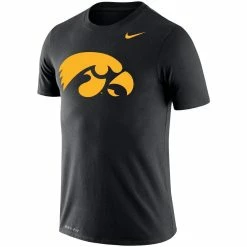 Nike Men's Black Iowa Hawkeyes Big & Tall Legend Primary Logo Performance T-Shirt -Nike Sales DSCO1136793143 1007 ALT2