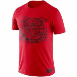 Nike Men's Red Georgia Bulldogs Basketball Crest Performance T-Shirt -Nike Sales DSCO1137144784 2910 ALT2