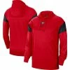 Nike Men's Red Georgia Bulldogs Sideline Jersey Pullover Hoodie