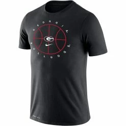 Nike Men's Black Georgia Bulldogs Basketball Icon Legend Performance T-Shirt -Nike Sales DSCO1139602635 1007 ALT2