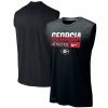 Nike Men's Black Georgia Bulldogs Wordmark Drop Legend Performance Tank Top