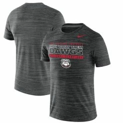 Nike Men's Heathered Charcoal Georgia Bulldogs College Football Playoff 2021 National S Mantra Velocity T-Shirt