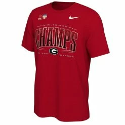 Nike Men's Red Georgia Bulldogs College Football Playoff 2021 Orange Bowl S Locker Room T-Shirt -Nike Sales DSCO1140778265 2910 ALT2