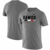 Nike Men's Heathered Gray Georgia Bulldogs Team DNA Legend Performance T-Shirt