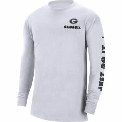 Nike Men's White Georgia Bulldogs Heritage Max 90 Long Sleeve T-Shirt 6 Nike Men's White Georgia Bulldogs Heritage Max 90 Long Sleeve T-Shirt -Nike Sales DSCO1143910554 3550 ALT2