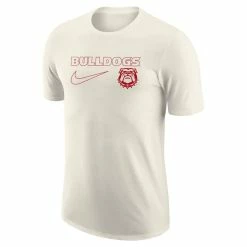 Nike Men's Natural Georgia Bulldogs Swoosh Max90 T-Shirt -Nike Sales DSCO1144829995 3353 ALT2