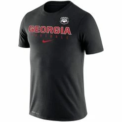 Nike Men's Black Georgia Bulldogs Football Practice Legend Performance T-Shirt -Nike Sales DSCO1145451796 1007 ALT2