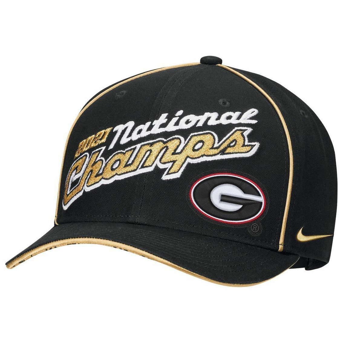 Nike Men's Black Georgia Bulldogs College Football Playoff 2021 National S Locker Room Classic 99 Adjustable Hat 1 Nike Men's Black Georgia Bulldogs College Football Playoff 2021 National S Locker Room Classic 99 Adjustable Hat