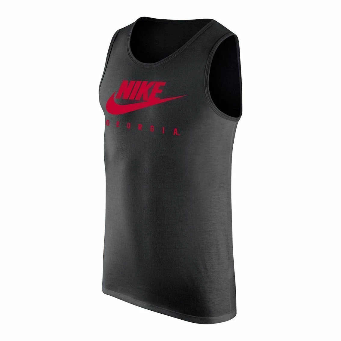 Nike Men's Black Georgia Bulldogs Futura Performance Scoop Neck Tank Top 3 Nike Men's Black Georgia Bulldogs Futura Performance Scoop Neck Tank Top - Image 3
