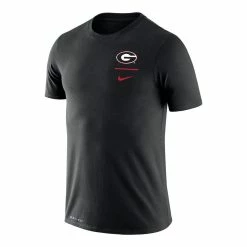 Nike Men's Black Georgia Bulldogs Logo Stack Legend Performance T-Shirt -Nike Sales DSCO1146364212 1007 ALT2
