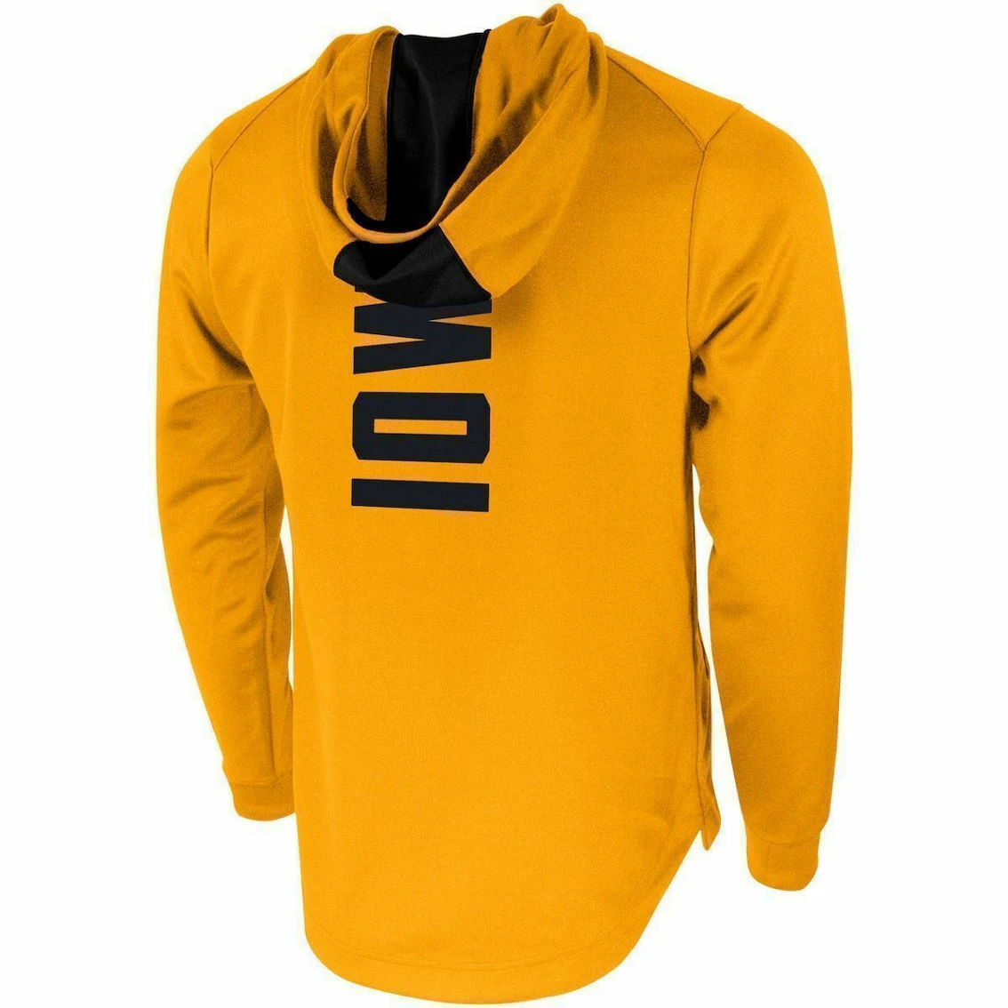 Nike Men's Gold Iowa Hawkeyes 2-Hit Performance Pullover Hoodie 4 Nike Men's Gold Iowa Hawkeyes 2-Hit Performance Pullover Hoodie - Image 4