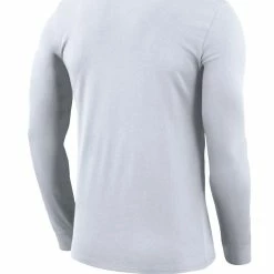 Nike Men's White Georgia Bulldogs Logo Stack Legend Performance Long Sleeve T-Shirt -Nike Sales DSCO1148301785 3550 ALT3