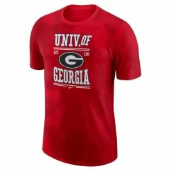 Nike Men's Red Georgia Bulldogs Team Stack T-Shirt -Nike Sales DSCO1148305437 2910 ALT2