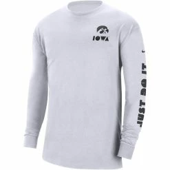 Nike Men's White Iowa Hawkeyes Heritage Max 90 Long Sleeve T-Shirt -Nike Sales DSCO1148307699 3550 ALT2