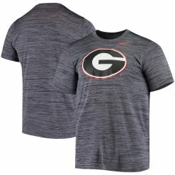 Nike Men's Black Georgia Bulldogs Tonal Velocity Legend Performance T-Shirt