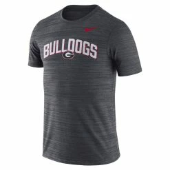 Nike Men's Black Georgia Bulldogs 2022 Game Day Sideline Velocity Performance T-Shirt -Nike Sales DSCO1148317506 1007 ALT2