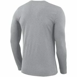Nike Men's Heathered Gray Georgia Bulldogs Secondary School Logo Legend Performance Long Sleeve T-Shirt -Nike Sales DSCO1148322347 1927 ALT3