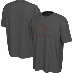 Nike Men's Charcoal Georgia Bulldogs Washed Max90 T-Shirt