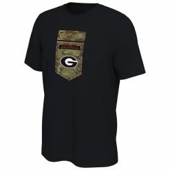 Nike Men's Black Georgia Bulldogs Veterans Camo T-Shirt -Nike Sales DSCO1153011058 1007 ALT2