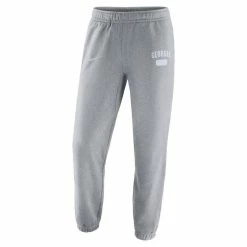 Men's Nike Heathered Gray Georgia Bulldogs Saturday Fleece Pants -Nike Sales DSCO1153011873 1927 ALT2