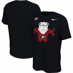 Nike Men's Black Georgia Bulldogs Traditions T-Shirt