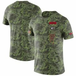 Nike Men's Camo Georgia Bulldogs Military T-Shirt