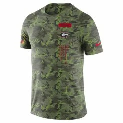 Nike Men's Camo Georgia Bulldogs Military T-Shirt -Nike Sales DSCO1153020562 BGrd ALT2