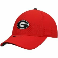Nike Sales 35 Nike Men's Red Georgia Bulldogs 2021 Sideline Legacy91 Performance Adjustable Hat