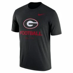 Nike Men's Heathered Black Georgia Bulldogs Team Football Legend T-Shirt -Nike Sales DSCO1154672552 1007 ALT2