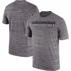 Nike Men's Gray Georgia Bulldogs Team Velocity Legend Performance T-Shirt