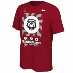 Nike Men's Red Georgia Bulldogs College Football Playoff 2022 Peach Bowl Media Night T-Shirt -Nike Sales DSCO1155956455 2910 ALT2