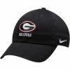 Nike Men's Black Georgia Bulldogs Logo Statement Heritage 86 Adjustable Hat