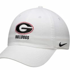 Nike Men's White Georgia Bulldogs Logo Statement Heritage 86 Adjustable Hat