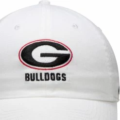 Nike Men's White Georgia Bulldogs Logo Statement Heritage 86 Adjustable Hat -Nike Sales DSCO1158093832 3550 ALT2