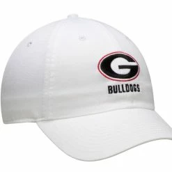 Nike Men's White Georgia Bulldogs Logo Statement Heritage 86 Adjustable Hat -Nike Sales DSCO1158093832 3550 ALT3