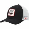 Nike Men's Black/White Georgia Bulldogs Classic99 Alternate Logo Trucker Snapback Hat