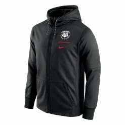 Nike Men's Black Georgia Bulldogs Secondary Logo Stack Performance Full-Zip Hoodie 6 Nike Men's Black Georgia Bulldogs Secondary Logo Stack Performance Full-Zip Hoodie -Nike Sales DSCO1159453669 1007 ALT2