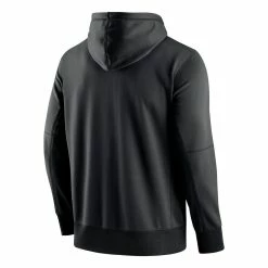 Nike Men's Black Georgia Bulldogs Logo Stack Performance Full-Zip Hoodie -Nike Sales DSCO1159474163 1007 ALT3