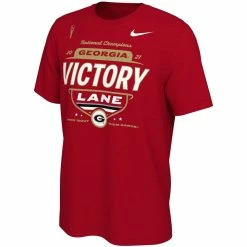Nike Men's Red Georgia Bulldogs College Football Playoff 2021 National S Locker Room T-Shirt -Nike Sales DSCO1161603476 2910 ALT2