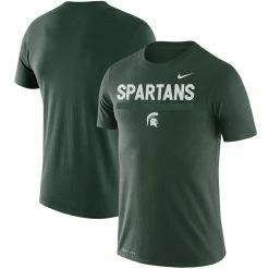 Nike Men's Green Michigan State Spartans Team DNA Legend Performance T-Shirt