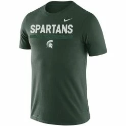Nike Men's Green Michigan State Spartans Team DNA Legend Performance T-Shirt -Nike Sales DSCO1136750575 2041 ALT2