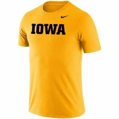 Nike Men's Gold Iowa Hawkeyes School Logo Legend Performance T-Shirt 6 Nike Men's Gold Iowa Hawkeyes School Logo Legend Performance T-Shirt -Nike Sales DSCO1136750857 1853 ALT2