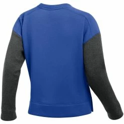 Nike Women's Royal/Charcoal Kentucky Wildcats Campus Dolman Pullover Sweatshirt -Nike Sales DSCO1136758439 1350 ALT3