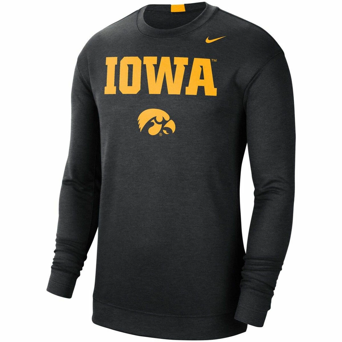 Nike Men's Black Iowa Hawkeyes 2021-22 Basketball Team Spotlight Performance Long Sleeve Top 3 Nike Men's Black Iowa Hawkeyes 2021-22 Basketball Team Spotlight Performance Long Sleeve Top - Image 3