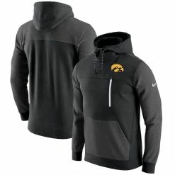 Nike Men's Black Iowa Hawkeyes AV-15 2.0 Pullover Hoodie