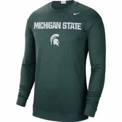 Men's Nike Green Michigan State Spartans 2021/22 Basketball Team Spotlight Performance Long Sleeve T-Shirt 6 Men's Nike Green Michigan State Spartans 2021/22 Basketball Team Spotlight Performance Long Sleeve T-Shirt -Nike Sales DSCO1136759989 2041 ALT2